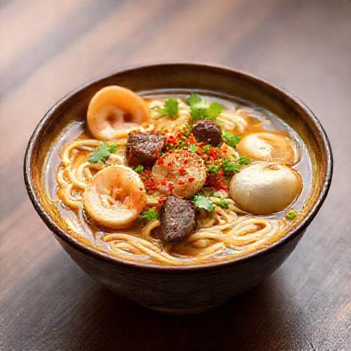 经典沙茶面