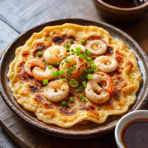 经典韩式海鲜煎饼