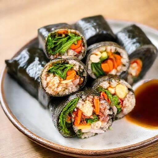 經典韓式紫菜飯捲 (Gimbap)
