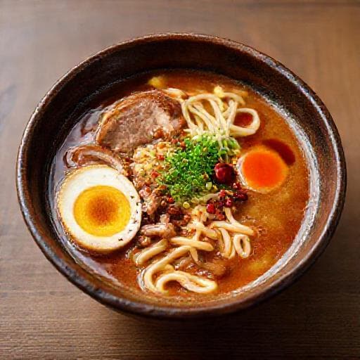 九州风味味噌豚骨拉面