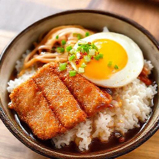 日式猪排丼 (经典)