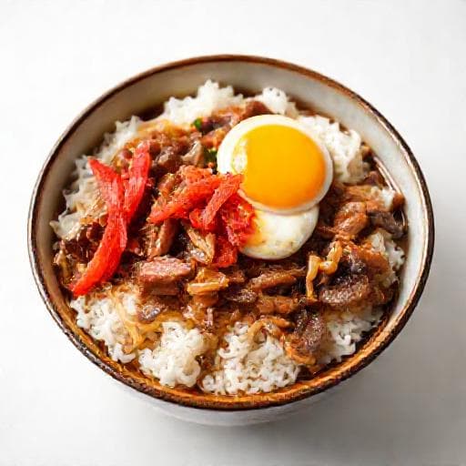经典日式牛肉饭 (Gyudon)