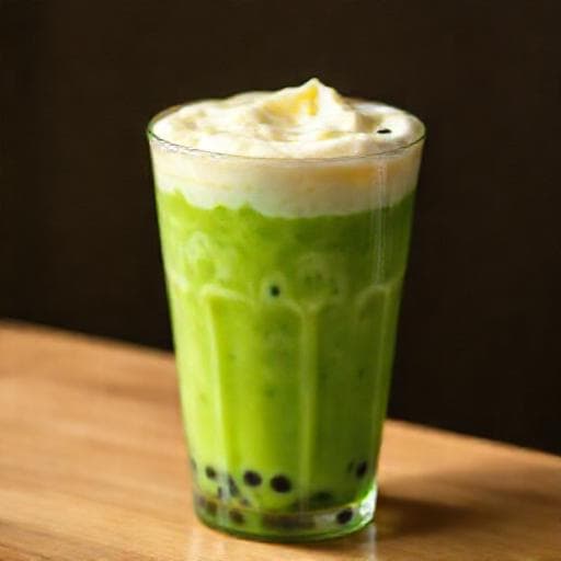 经典芝士奶盖绿茶