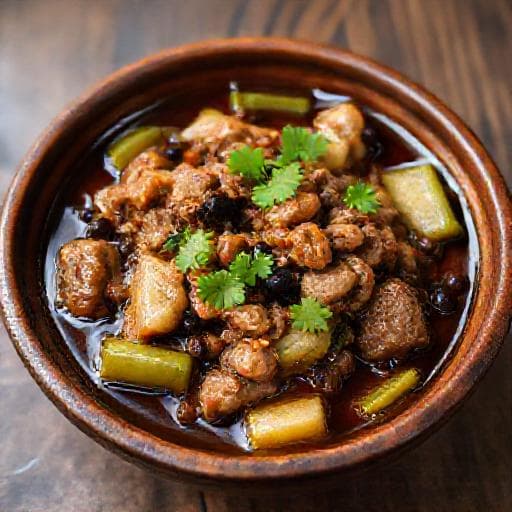 客家风味瓜仔肉