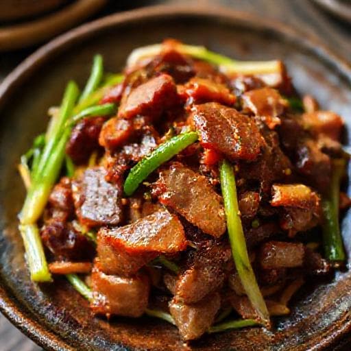 蒜苗炒臘肉