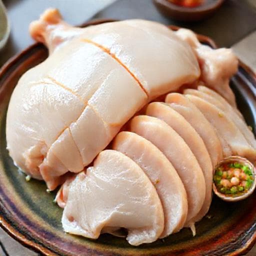 传统白斩鹅肉