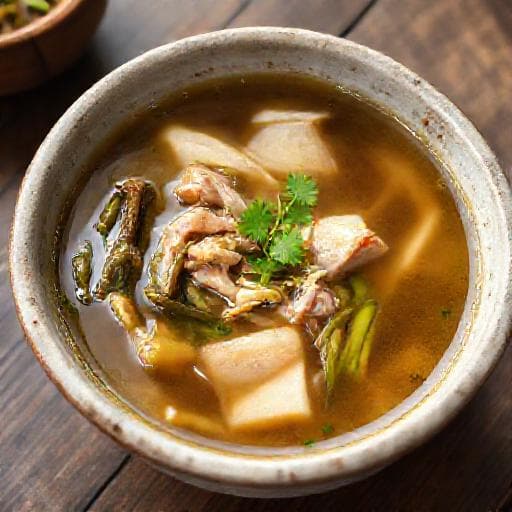 经典福菜肉片汤