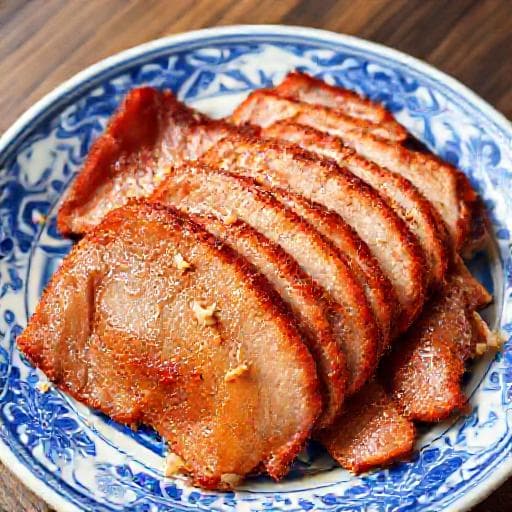 客家蒜香鹹豬肉