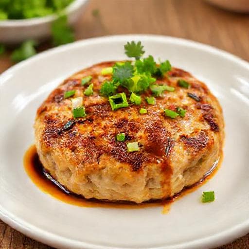 經典鹹蛋蒸肉餅