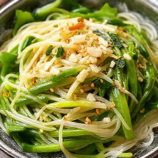 蒜蓉粉丝蒸菜心