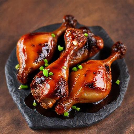 香煎豉油皇乳鸽腿