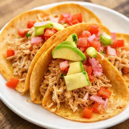 Salbutes Rápidos con Pollo