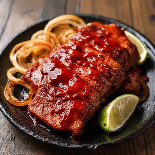 Poc Chuc con Adobo de Chile Guajillo