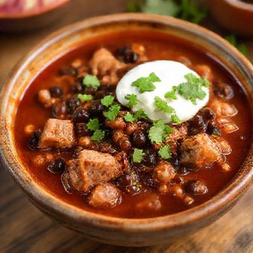 Frijol con Puerco Rápido
