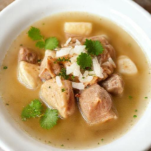 Menudo Blanco Estilo Jalisco