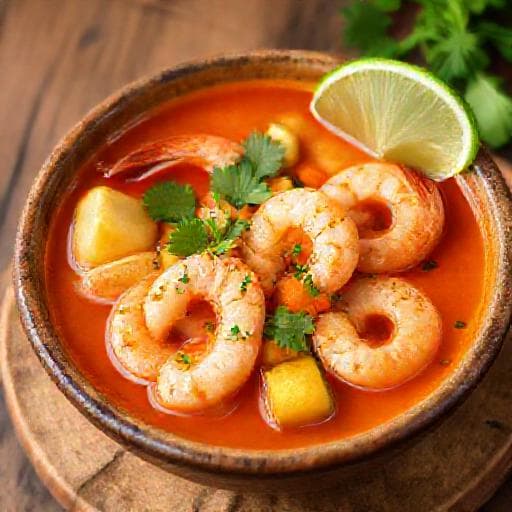 Caldo de Camarón Tradicional