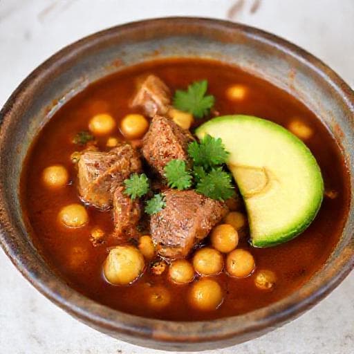 Mole de Olla con Cerdo y Garbanzos