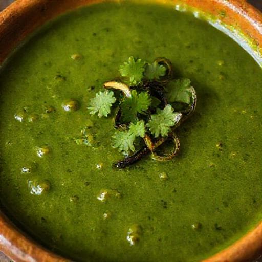 Pipián Verde con Hoja Santa y Chile Poblano