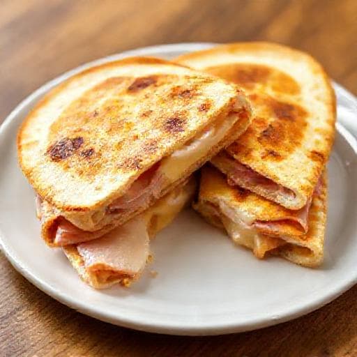 Sincronizadas Rápidas con Jamón y Queso