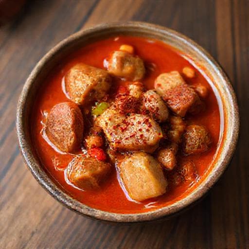 Mondongo Rápido con Chorizo