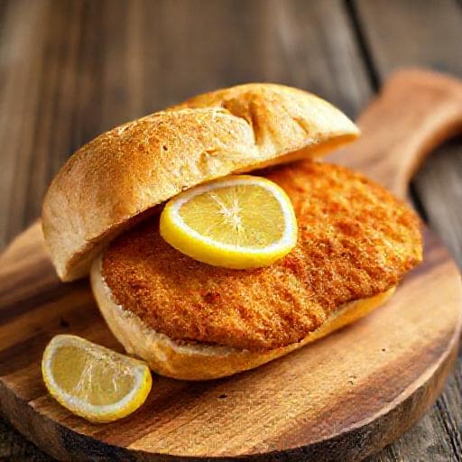 Milanesa al Pan Rápida con Limón