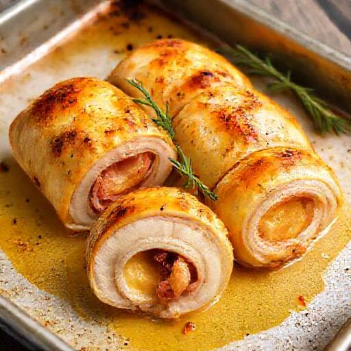 Pamplona de Pollo Rápida al Horno