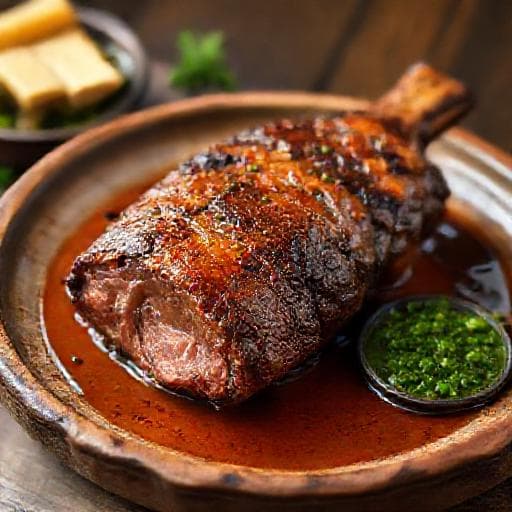 Asado con Cuero Rápido al Horno