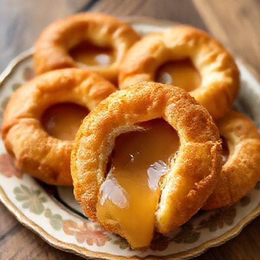 Tortas Fritas con Dulce de Leche