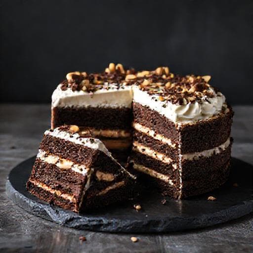 Torta Balcarce con Dulce de Leche de Chocolate