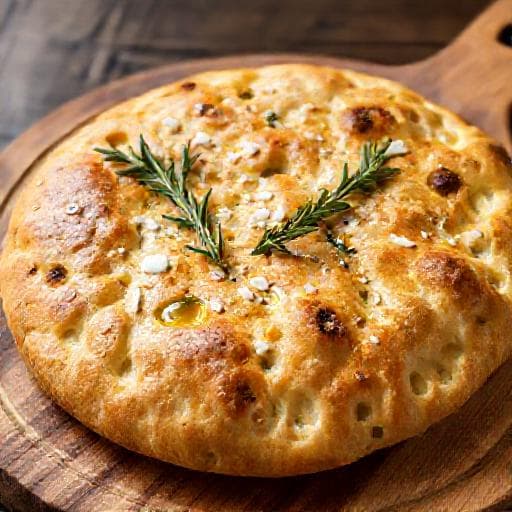 Focaccia Italiana Clásica