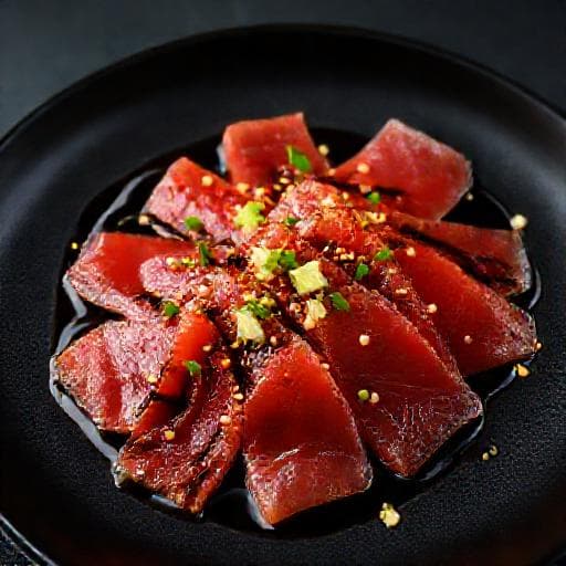 Tiradito Nikkei de Atún