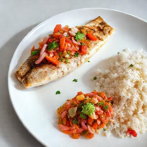Pescado a la Chorrillana Rápido