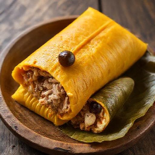 Tamal Peruano Clásico