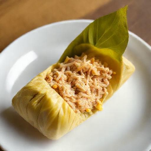 Tamal de Pollo Rápido