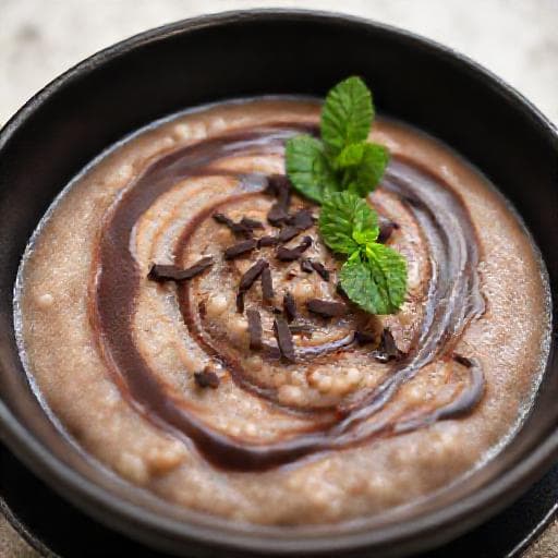 Arroz Zambito con Chocolate y Pisco
