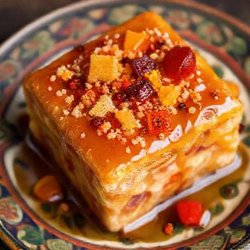 Turrón de Doña Pepa con Frutas Confitadas