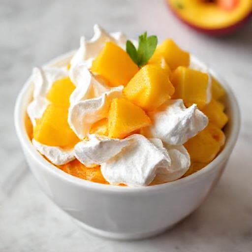 Merengón Tropical con Mango y Maracuyá