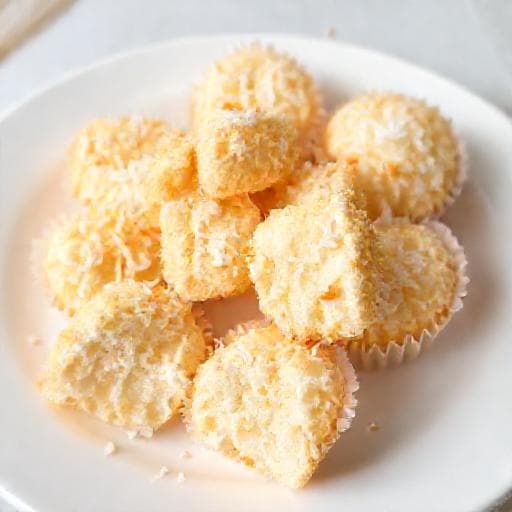 Cocadas de Coco y Leche Condensada (Versión Rápida)