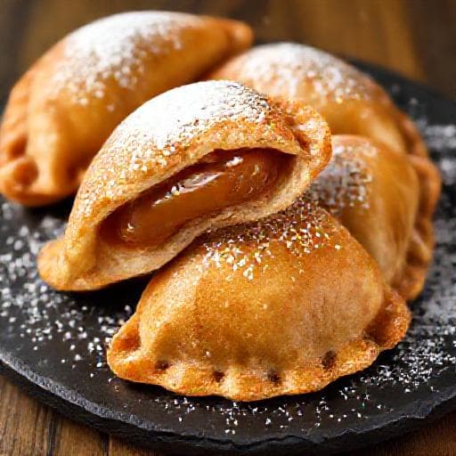 Empanadas de Viento con Dulce de Leche