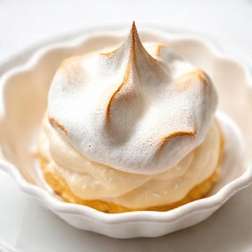 Pastel de Jaiba con Merengue Salado
