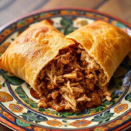 Hojaldres Rellenos de Guiso de Pollo