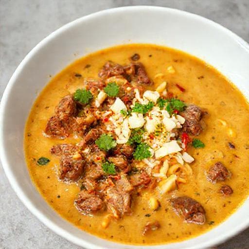 Indio Viejo Cremoso con Queso y Chile