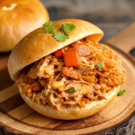 Panes con Pollo Salvadoreños Tradicionales