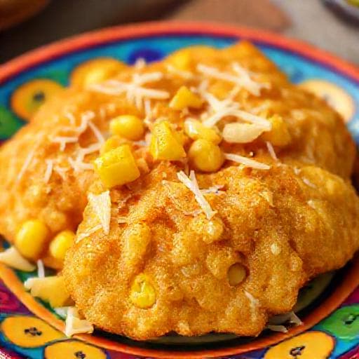 Riguas de Elote con Quesillo