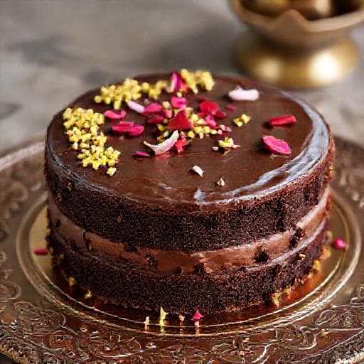 Tarta de Chocolate de Dubái Tradicional