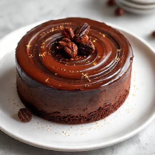Tarta Rápida de Chocolate Estilo Dubái