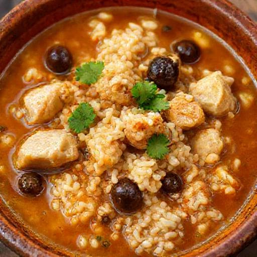 Asopao de Pollo Tradicional Puertorriqueño