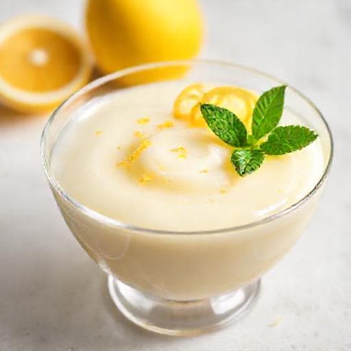 Tembleque de Coco con Toque de Limón