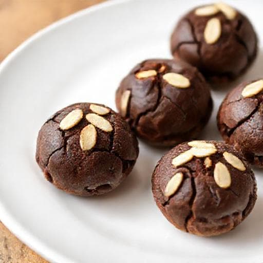 Panellets de Chocolate y Almendra