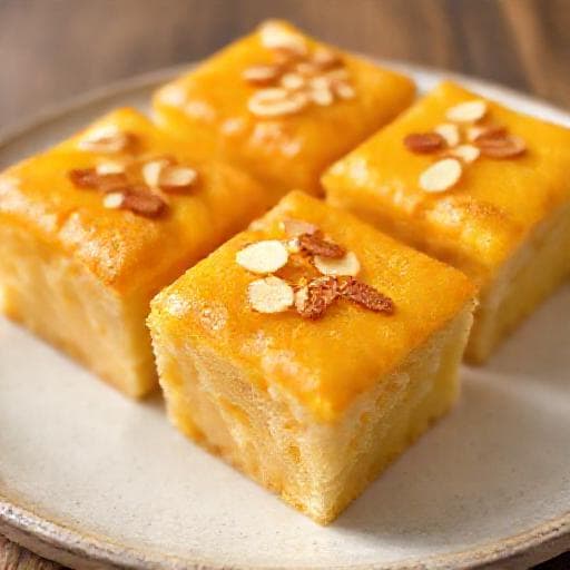 Sobaos Pasiegos con Toque de Naranja y Almendra